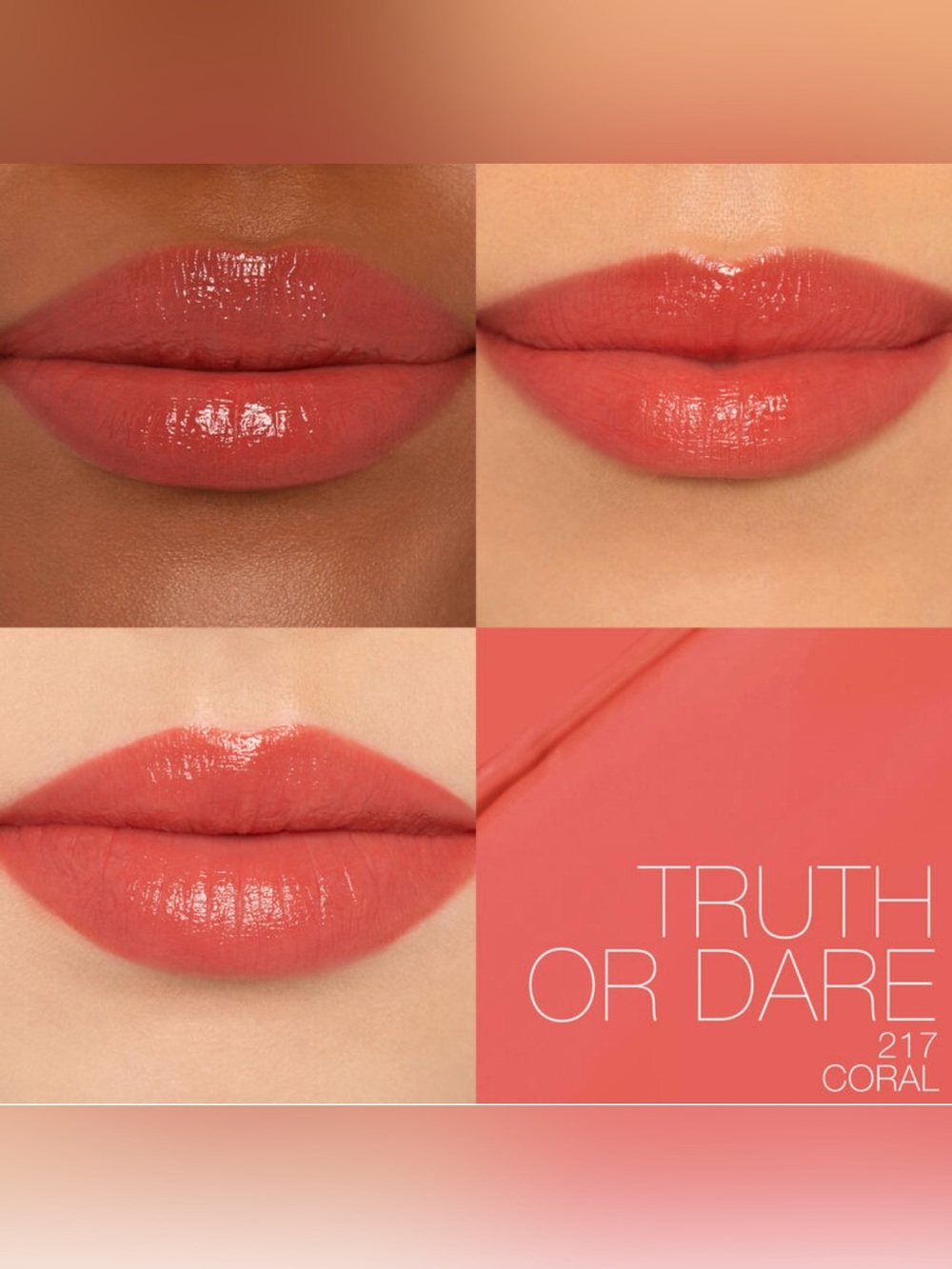 NARS Afterglow Sensual Shine Lipstick in Truth or Dare (217) - Picture 2 of 4